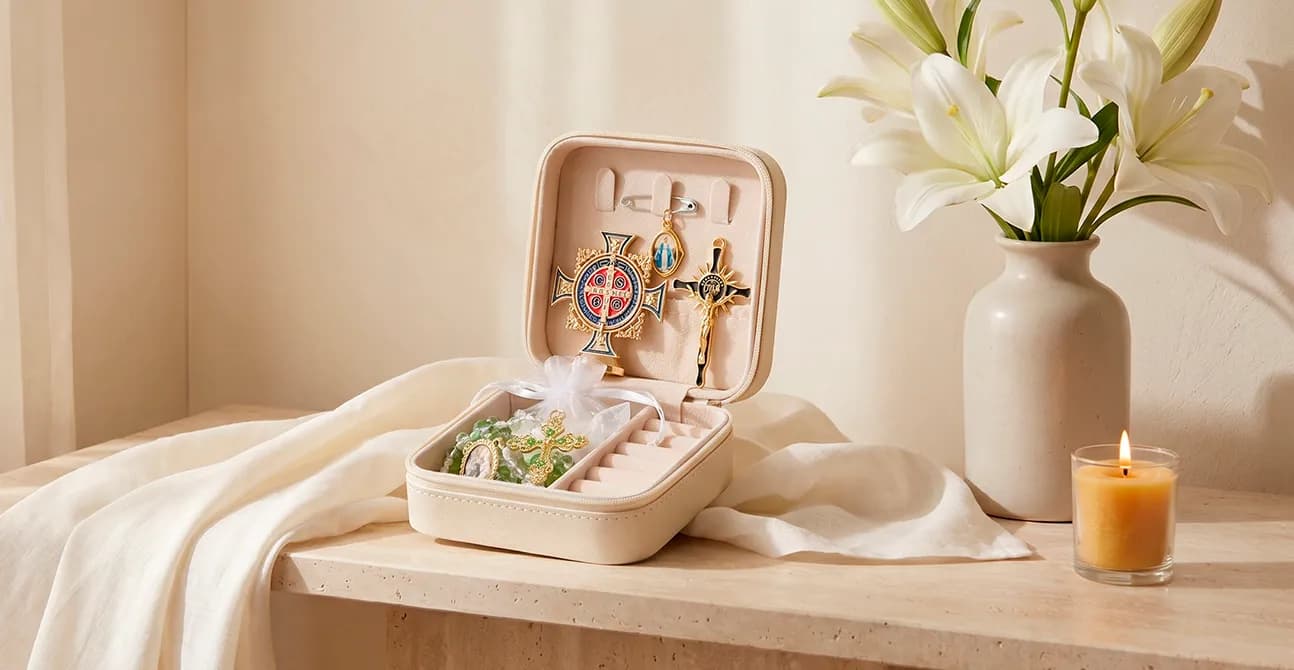 Altar católico com imagem de São José